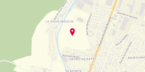 Plan de RENARD Jonathan, 115 Place Jean Champion Commune de Rattachement, 27930 Gravigny