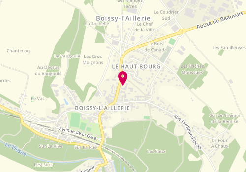 Plan de Girbal Peinture, 28 Rue de la Republique, 95650 Boissy-l'Aillerie