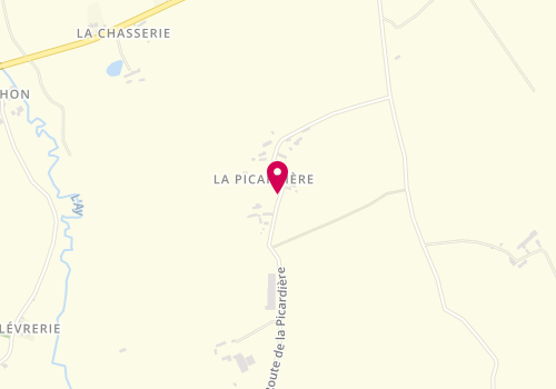Plan de MESNAGE Jean Pierre, La Picardière, 50490 Saint-Sauveur-Villages