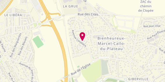 Plan de MIOT Christopher, 24 Place du Bourrelier, 14730 Giberville