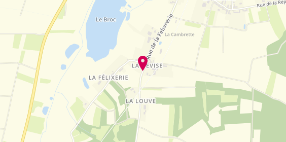 Plan de LAVALLEY Jérôme, 4 Village la Louve, 50770 Pirou
