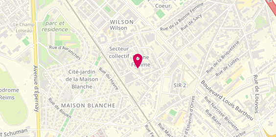 Plan de Sochamp, 17 Rue Louis Paul Bocquet, 51100 Reims