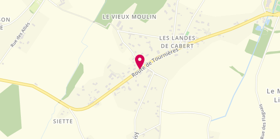 Plan de COLLON Yannick, Route de Tournieres, 14330 Le Molay-Littry