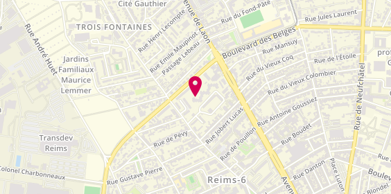 Plan de R.M Decap Tout, 333 Avenue Laon, 51100 Reims