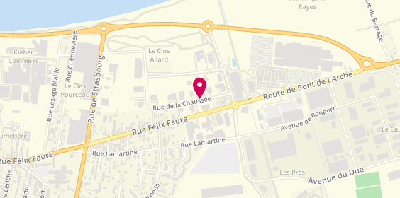 Plan de Mathieu, 112 Rue Chaussee, 76320 Caudebec-lès-Elbeuf