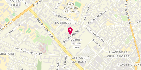 Plan de Entreprise Giaroli Denis, 30 A avenue Vauban, 57100 Thionville