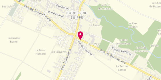 Plan de Philippe Soriat, 4 Rue de Bazancourt, 51110 Boult-sur-Suippe