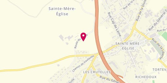 Plan de Carbonnier Peinture, 21 Rue du Cap de Laine, 50480 Sainte-Mère-Église