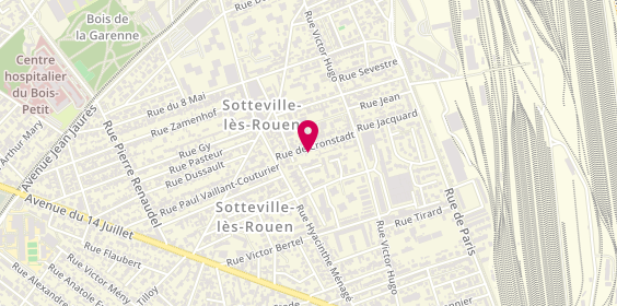 Plan de Movsisyan Hamlet, 16 Rue Auguste Blanqui, 76300 Sotteville-lès-Rouen