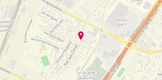 Plan de Parquet 2D, 1 A Rue des Martyrs de la Résistance, 76120 Le Grand-Quevilly