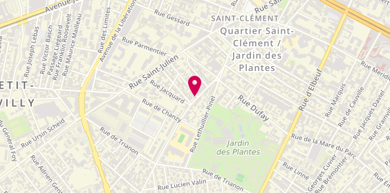Plan de Hazard, 230 Rue Louis Blanc, 76100 Rouen