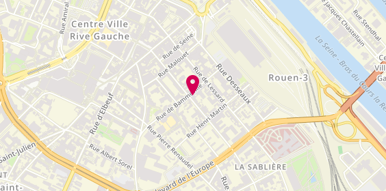 Plan de Batidec, 32 Rue du Mail, 76100 Rouen