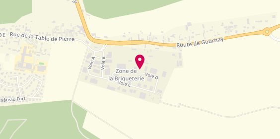 Plan de J Lo Services, Zone Artisanale 
La Briqueterie, 76160 Saint-Jacques-sur-Darnétal