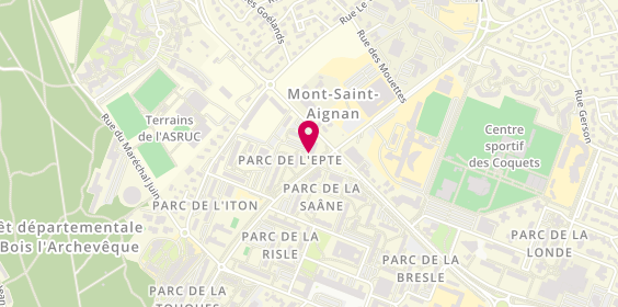 Plan de Lesueur Peinture, 6 parc de l'Epte, 76130 Mont-Saint-Aignan