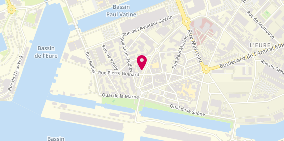 Plan de Groupe Morin, 13 Rue Amiral Courbet, 76600 Le Havre