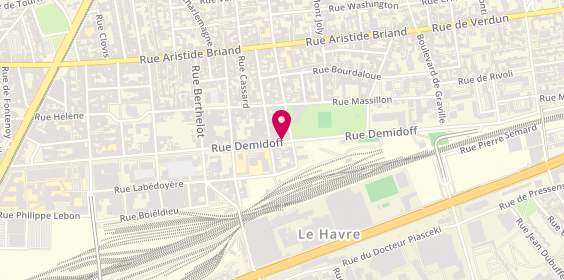Plan de All Renov 76, 167 Rue Demidoff, 76600 Le Havre