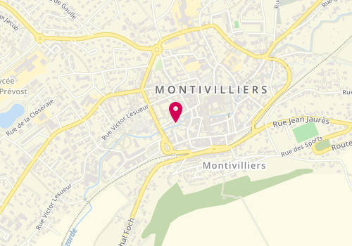Plan de Franck Peinture et Menuiserie SAS, 7 Rue Camille Saint Saëns, 76290 Montivilliers
