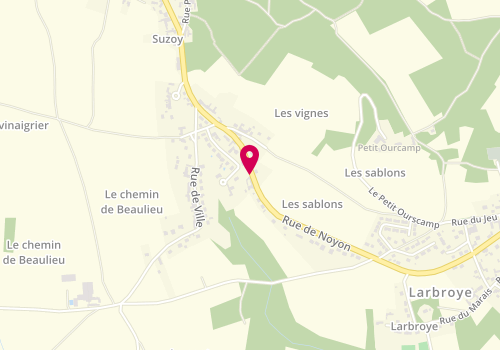 Plan de Joao Travaux Divers, 1055 Rue Montdidier, 60400 Larbroye