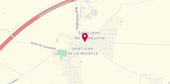 Plan de Gibeaux Bertrand, 9 Route de l'Ecole Maternelle, 76210 Saint-Jean-de-la-Neuville