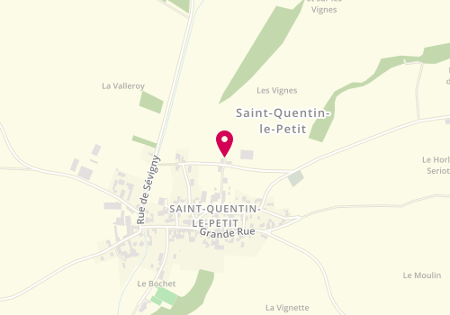 Plan de BRESSE Gilbert, 4 Grande Rue, 08220 Saint-Quentin-le-Petit