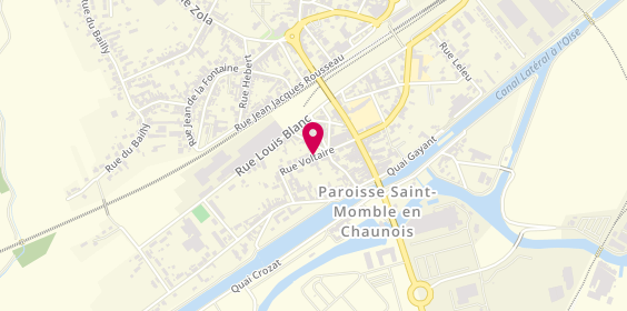 Plan de Katona Pascal, 37 Rue Momble Courboin, 02300 Chauny