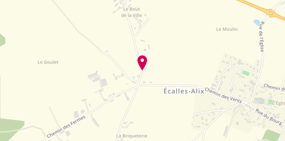 Plan de JAMET Laurent, 721 Route Beauvoir, 76190 Écalles-Alix