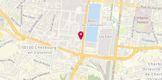 Plan de A Mes Pinceaux, Cherbourg 72 Quai Alexandre Iii, 50100 Cherbourg-en-Cotentin