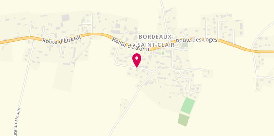 Plan de CROCHEMORE Christophe, 8 Route de la Briqueterie, 76790 Bordeaux-Saint-Clair