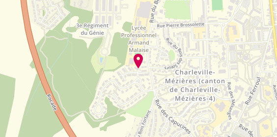Plan de Reg Decors, 15 Rue Marechal Lattre de Tassigny, 08000 Charleville-Mézières