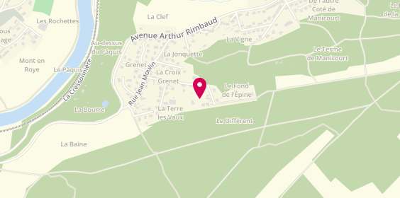 Plan de Etablissements Nivoix, 38 Rue Saint-Exupéry, 08090 Aiglemont