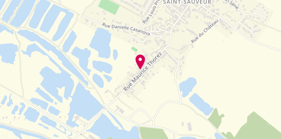 Plan de David Pouillieute, 556 Rue Maurice Thorez, 80470 Saint-Sauveur
