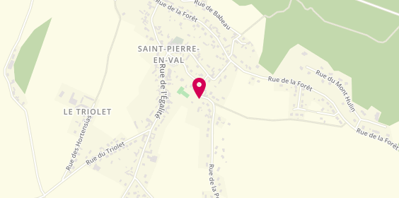Plan de DELESTRE Raynald, 7 Rue de la Poterie, 76260 Saint-Pierre-en-Val
