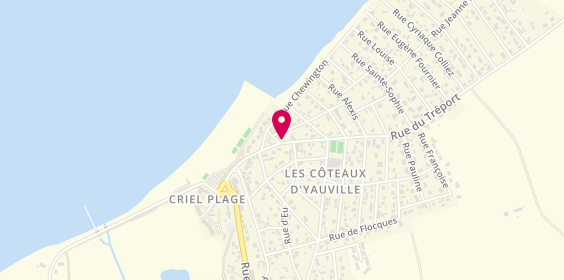 Plan de Dak Deco, 5 Rue du Tréport Criel Plage, 76910 Criel-sur-Mer