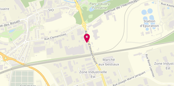 Plan de Les Peintures de la Scarpe, 4 avenue d'Immercourt, 62223 Saint-Laurent-Blangy