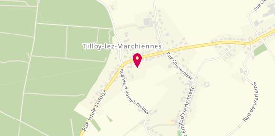 Plan de Batipeint, 223 Rue Henri Debrabant, 59870 Tilloy-lez-Marchiennes
