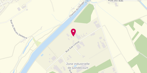 Plan de Atelier de Geoffrey, Zone Industrielle 
Rue Gay Lussac, 59147 Gondecourt