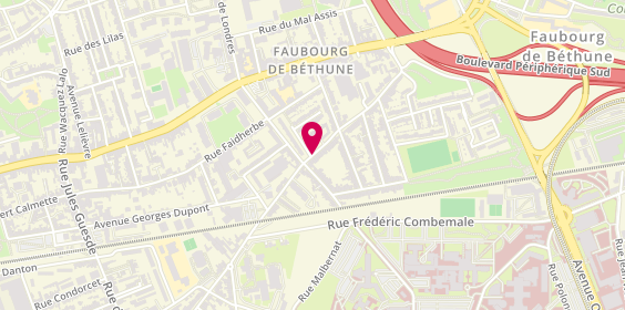 Plan de S.D Renovations, 127 Rue Emmerin, 59000 Lille
