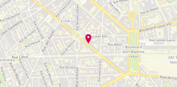 Plan de Nyco Deco, 229 Rue Solférino, 59000 Lille
