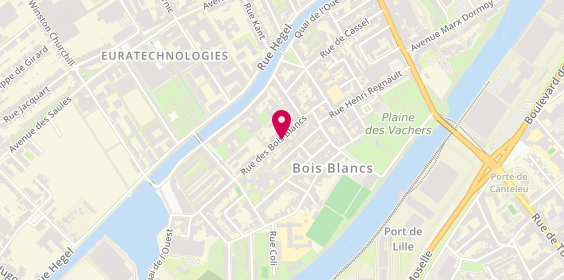 Plan de Jean de Busschère, 201 Rue des Bois Blancs, 59000 Lille