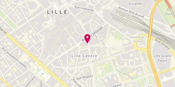 Plan de Pro Make, 146 Rue Pierre Mauroy, 59800 Lille