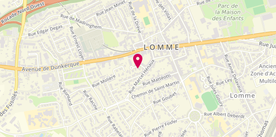 Plan de Tourneur Rénovation, 7 Rue Ambroise Paré, 59160 Lille