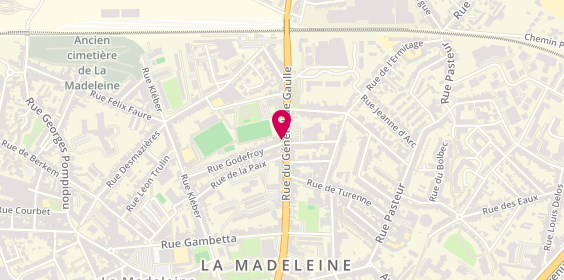 Plan de R & B Dujardin, 237 Rue du Général de Gaulle, 59110 La Madeleine