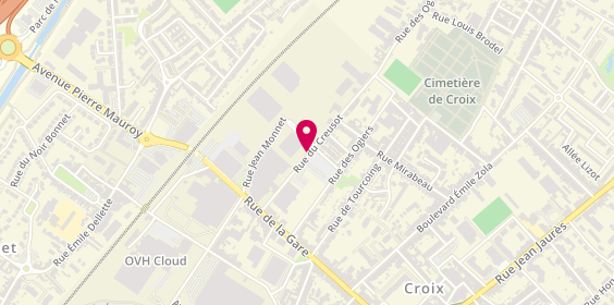 Plan de Entreprise Jean Vandendriessche, 29 Rue du Creusot, 59170 Croix