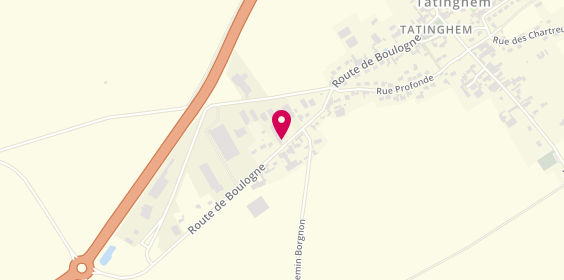 Plan de Help Confort, 242 Route de Boulogne, 62500 Saint-Martin-lez-Tatinghem