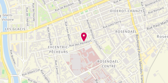 Plan de ISAERT Bruno, 105 Rue des Pêcheurs, 59240 Dunkerque